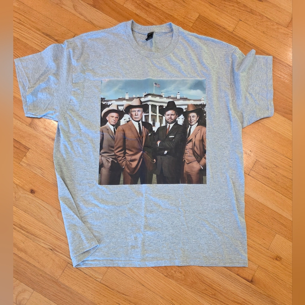 Trump Vance Kennedy Musk Cowboy Shirt